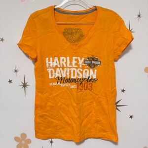 Harley-Davidson Yellow Graphic T-Shirt